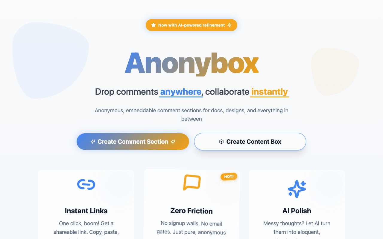 ANONYBOX screenshot